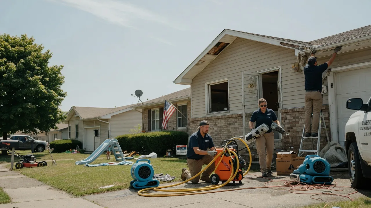 Water Damage Restoration in Sidney, TX near me